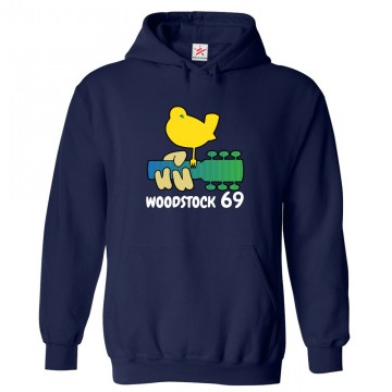Woodstock 69 Classic Unisex Kids and Adults Pullover Hoodie									 									 									